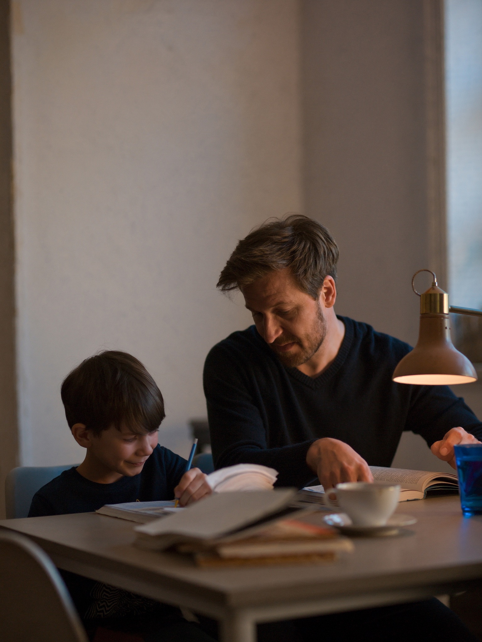 The Osborne family, Manchester · single dad · one kid